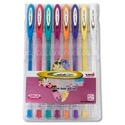 Set of Biros Uni-Ball Rollerball Signo Angelic Colour UM-120AC