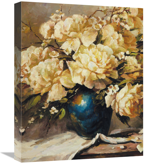 Global Gallery GCS-132557-1620-142 16 x 20 in. Roses in Full Bloom Art
