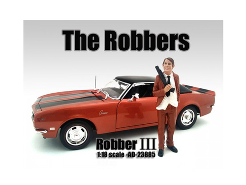 \The Robbers\" Robber III Figure For 1:18 Scale Models by American