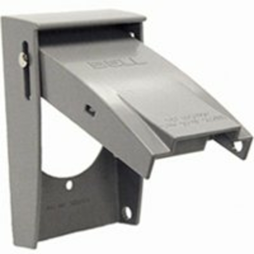 Weatherproof 5030-0 1 Gang Weatherproof 30-50A Receptacle Cover - Gray