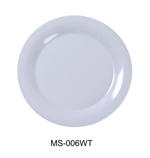 Yanco MS-006WT Mile Stone Wide Rim Round Plate