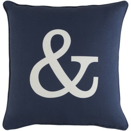 Artistic Weavers GLYP7073-1818D Glyph Ampersand Throw Pillow Cover & D