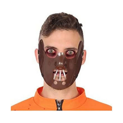 Mask Lecter Halloween Brown