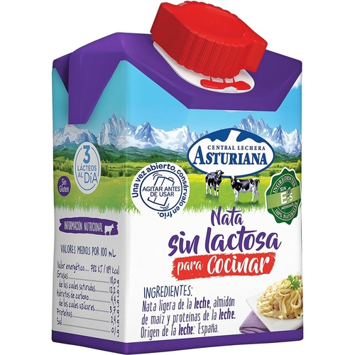 Cooking cream Central Lechera Asturiana 2 L