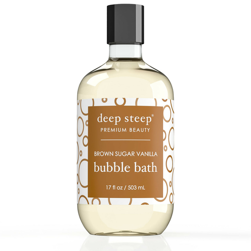 17oz Bubble Bath- Brown Sugar Vanilla- Deep Steep