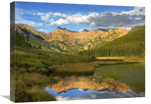 Global Gallery GCS-396010-1824-142 18 x 24 in. Mt Powell & Piney Lake&