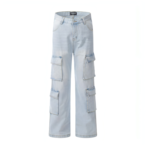 Main DenimDare™ Wash Light Color Cargo Jeans Men image
