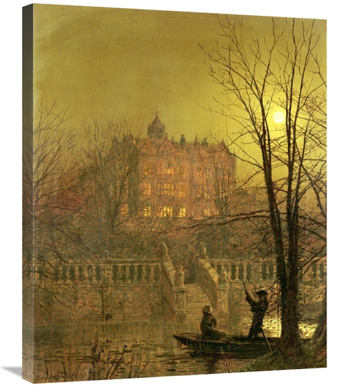 Global Gallery GCS-266447-30-142 30 in. Under the Moonbeams Art Print 