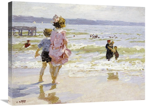 Global Gallery GCS-268407-30-142 30 in. At the Seashore Art Print - Ed