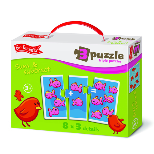 Triple puzzle. Sum and Subtract