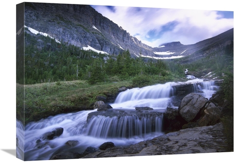 Global Gallery GCS-396355-1824-142 18 x 24 in. Lunch Creek Cascades&#4