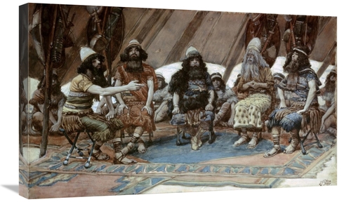 Global Gallery GCS-280396-30-142 30 in. Kings of the Five Great Cities