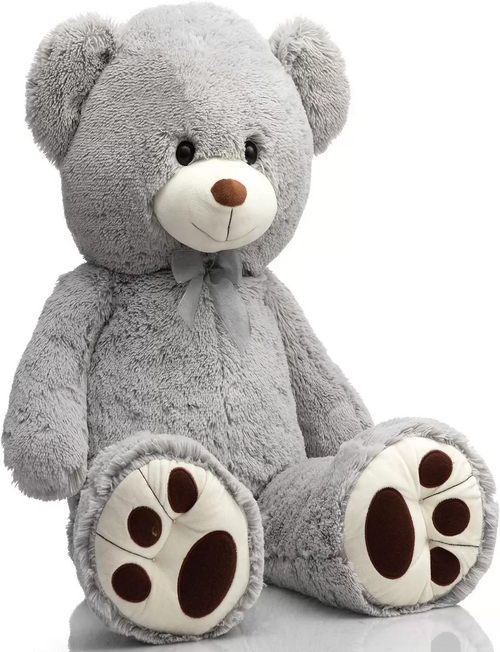 5 Feet Teddy bear stuffed animal soft toy gift Grey