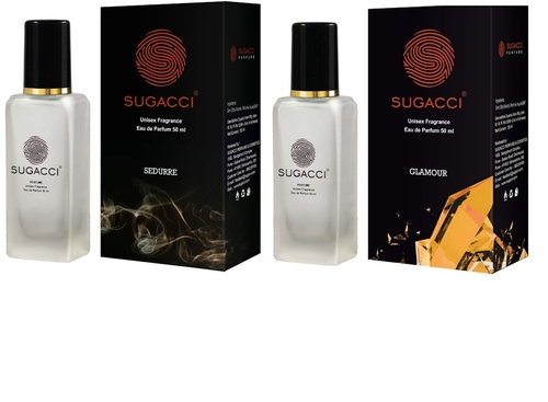 S SUGACCI Glamour  & Sedurre Perfumes for Men and Women combo pack Eau