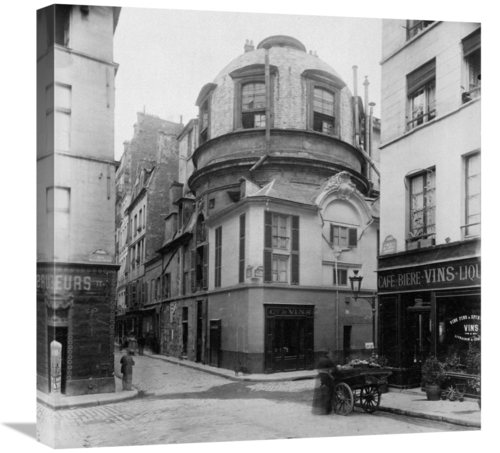 Global Gallery GCS-455105-22-142 22 in. Paris, 1898 - The Old Scho
