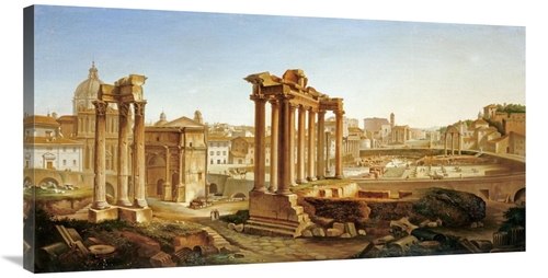 Global Gallery GCS-266392-40-142 40 in. The Forum Art Print - Filippo 