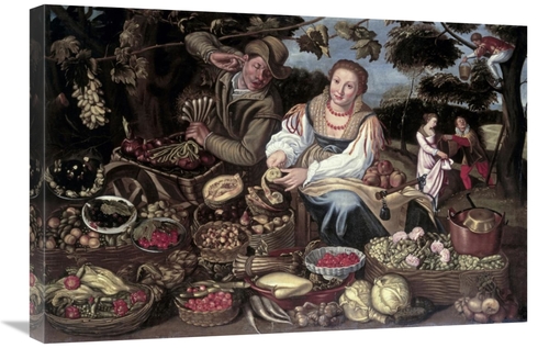 Global Gallery GCS-281814-30-142 30 in. A Fruit Cuisine & Vegetable Cu