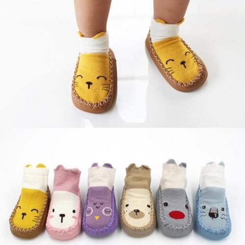 Cute Cartoon Newborn Baby Girls Boys Anti-Slip