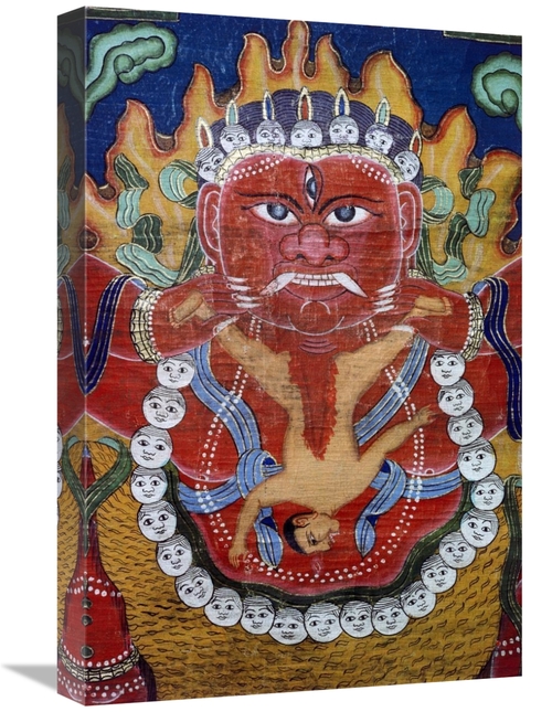 Global Gallery GCS-283102-22-142 22 in. Goddess Kali Art Print - Unkno