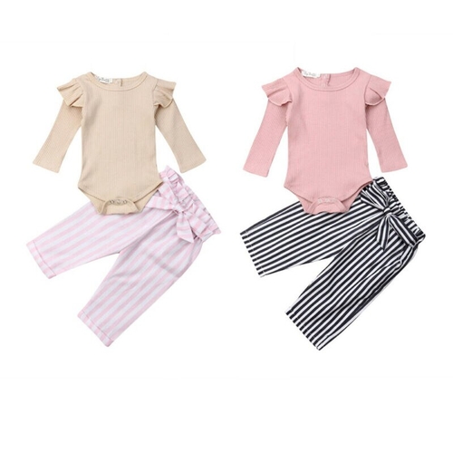Autumn Spring Infant Baby Girls Clothes Sets