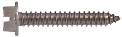 Hillman 823058 8 x 0.5 in. Hex Head Sheet Metal Screws  Stainless Stee