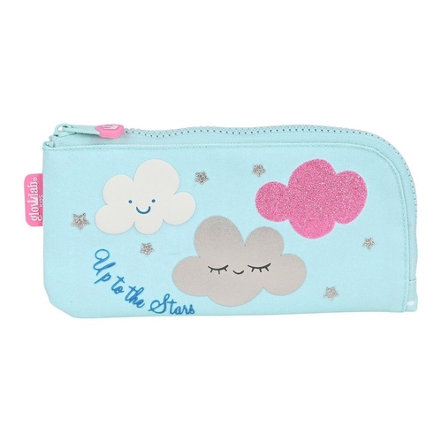 School Case Glow Lab Nube Light Blue (23 x 11 x 1 cm)