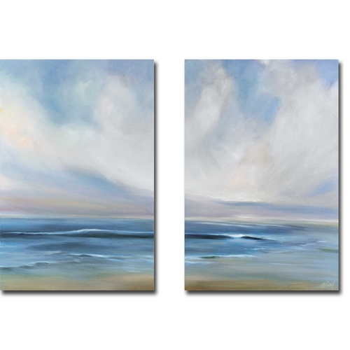 Artistic Home Gallery 1624I782CG Cove Walk I & II by Joanne Parent 2-P