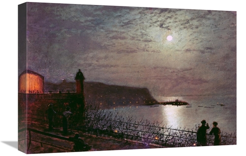 Global Gallery GCS-266445-22-142 22 in. Scarborough by Moonlight Art P