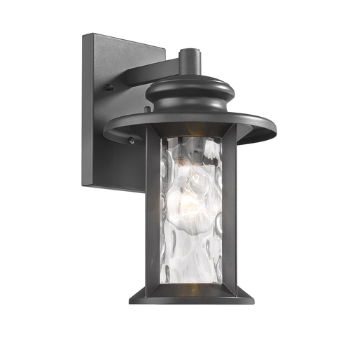 Chloe Lighting CH2S074BK12-OD1 Owen Transitional 1 Light Textured Blac