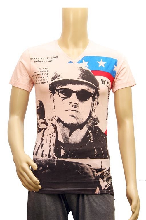 V Neck And Half Sleeve Tshirt for a Men