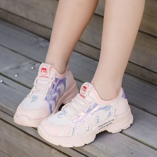 New Fashion Mixed Colors Slip On Comfortable Lace