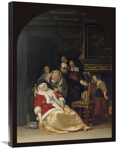 Global Gallery GCS-460069-2432-142 24 x 32 in. The Doctors Visit Art P