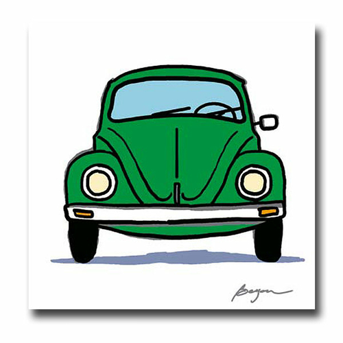 Artistic Home Gallery 3030AM552SAG Green Bug by Carlos Beyon Premium G