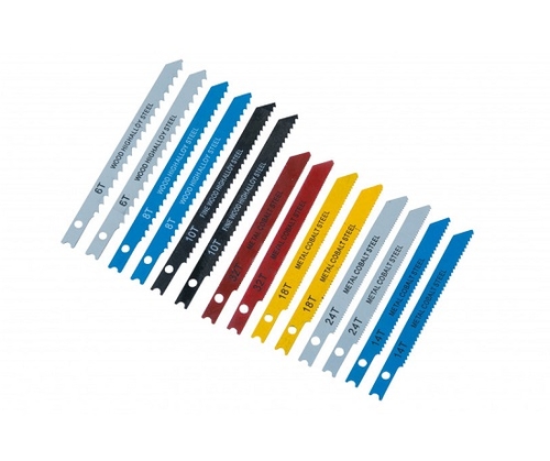 BlueSpot 14 Pce Jigsaw Blade Set