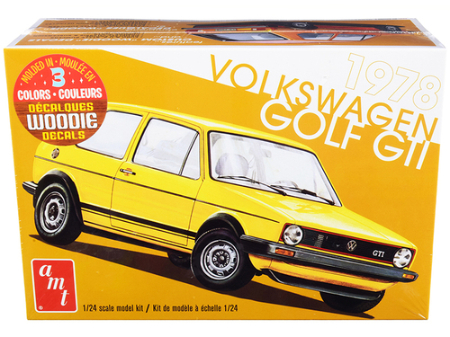 Skill 2 Model Kit 1978 Volkswagen Golf GTI 1/24 Scale Model by AMT