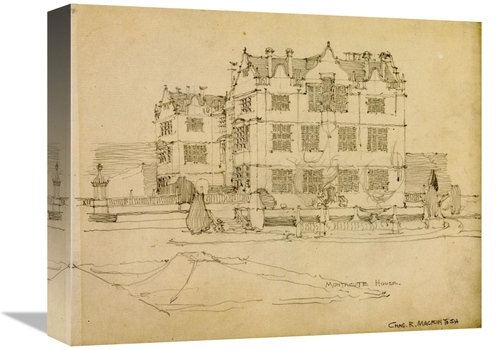 Global Gallery GCS-268267-16-142 16 in. Somerset, Montacute House&