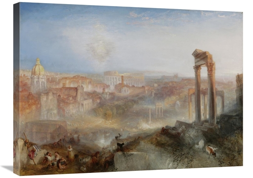 Global Gallery GCS-454806-2432-142 24 x 32 in. Modern Rome - Campo Vac