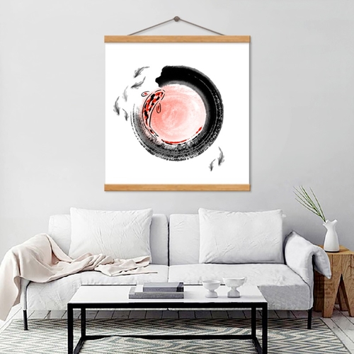 Minimalist Nordic Canvas Art Print Poster