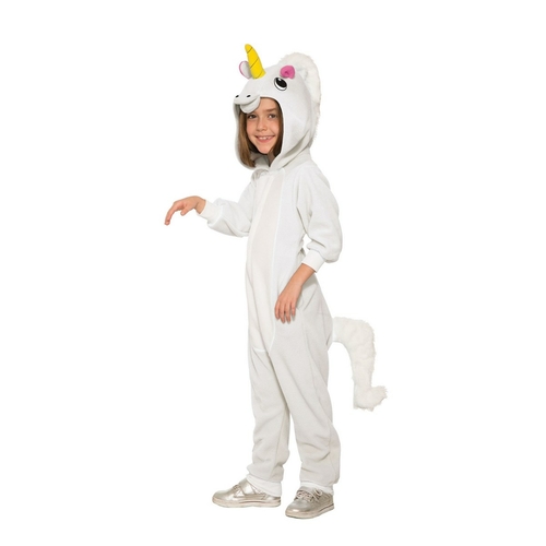 Forum Novelties 277661 Halloween Girls Unicorn Jumpsuit Costume - Medi