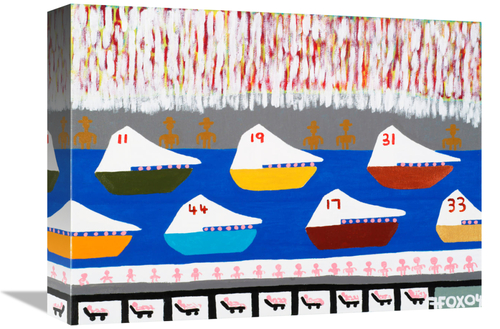 Global Gallery GCS-479487-1216-142 12 x 16 in. Team Art Print - Ulrick