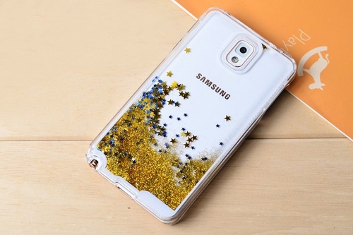 Golden Quicksand Case For Samsung