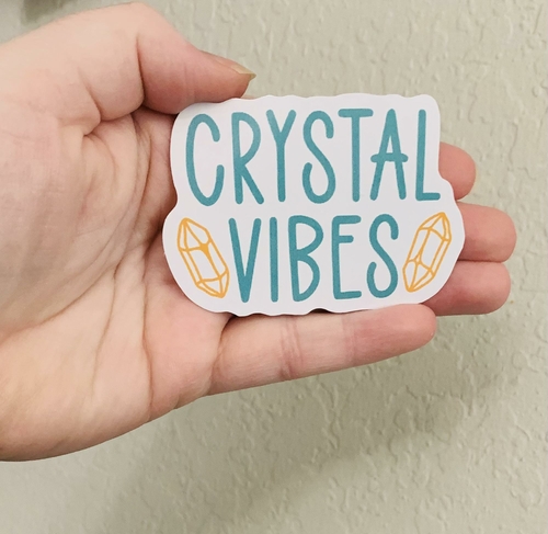 Crystal Vibes Sticker/Magnet