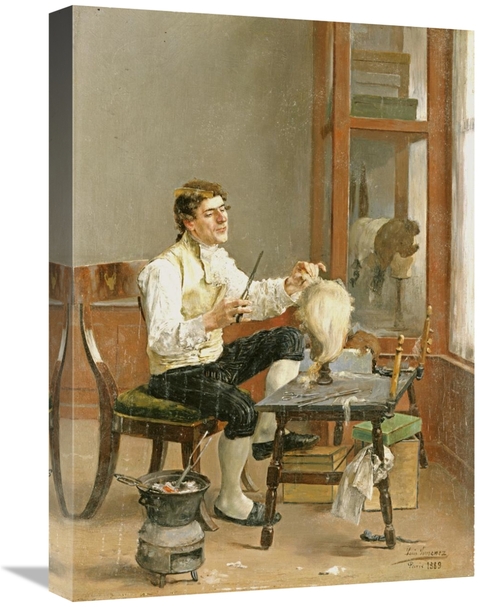 Global Gallery GCS-266635-22-142 22 in. The Wig Maker Art Print - Luis