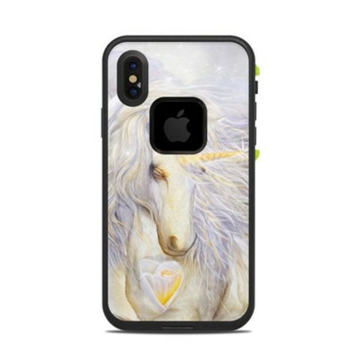 DecalGirl LFAX-HEARTUNICORN Lifeproof iPhone X Fre Case Skin - Heart o