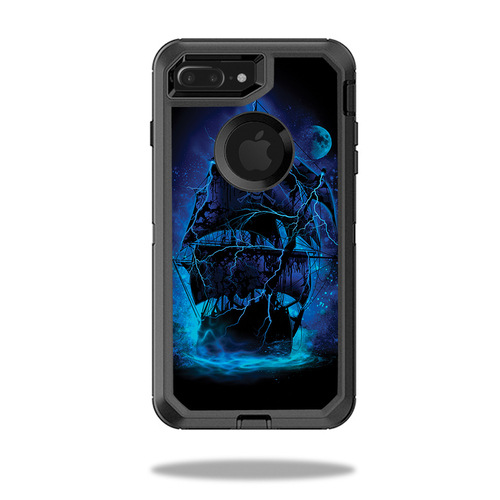 MightySkins OTDIP8PL-Pirate Storm Skin for Otterbox Defender iPhone 8 