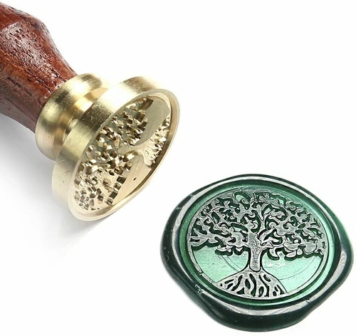 Arts & Crafts Tree of Life Sealing Wax Seal Stamp
