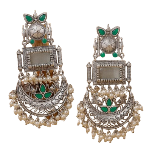 Peacock Dangler Earring