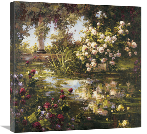 Global Gallery GCS-123272-2424-142 24 x 24 in. Juliets Garden III Art 