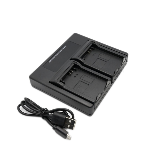 Hridz LP-E5 Dual Battery Charger for Canon EOS Rebel and Kiss Cameras