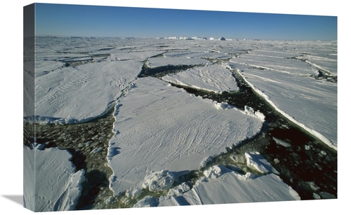 Global Gallery GCS-453462-1624-142 16 x 24 in. Heavy Pack Ice, Ter